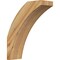 Ekena Millwork 6"W x 16"D x 20"H Thorton Rough Sawn Knee Brace, Western Red Cedar BRC06X16X20THR00RWR - alternate 1